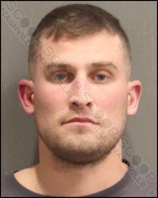 Man charged with punching out $12K custom window in downtown Nashville — Justin Bolla