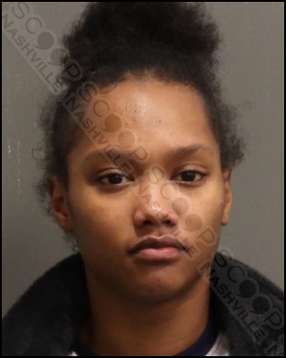 Teen jumps on car until windshield shatters — Myria Buchanan arrested