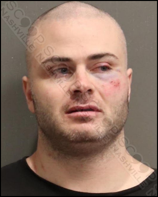 Drunk tourist Joel Weisberger arrested while  getting a courtesy ride in patrol car to his hotel