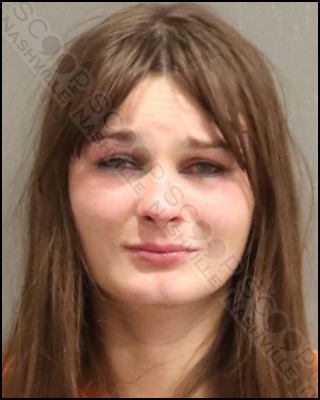 Katherine Price too drunk for downtown Nashville #Arrested #PublicIntoxication
