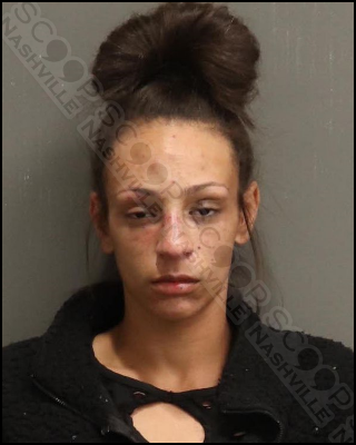 Lovers lash out, unable to find a stripper to spend money on — Adrianna Scivally, arrested