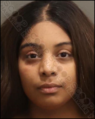 Astry Garcia attacks boyfriend with a radio when he confronts her about using his car while at work