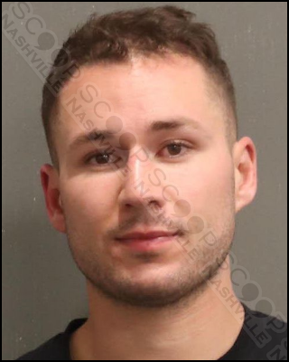 Louie Tumminia jailed after drunkenly pulling on door handles of cop cars in downtown Nashville