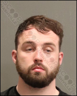 Mason Gray Cunningham charged after rowdy behavior in downtown Nashville