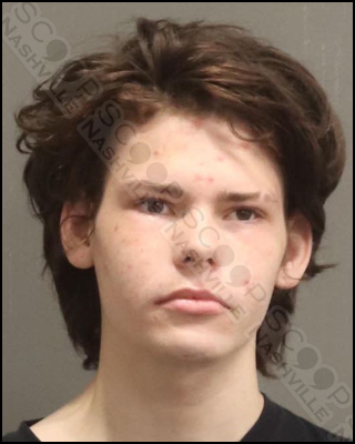 Jacob Teachout punches father; upset he was “cooped up in the house all day”