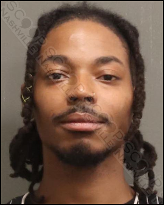 Darius Harris jailed after carrying firearm in downtown Nashville while using drugs & drinking