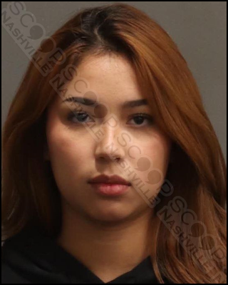 Flavia Terronez-Infantes jailed for participating in sideshow of local car enthusiasts