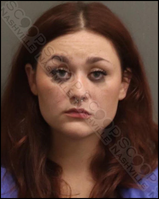 Madelyn Blevin jailed downtown after drunkenly fighting with a man and police officers