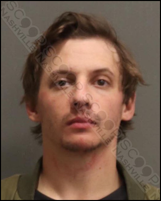 Photographer Tanner Yeager jailed after kicking police officer in groin in downtown Nashville