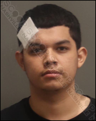 18-year-old Brayan Figueroa Hernandez flees after police find his Glock