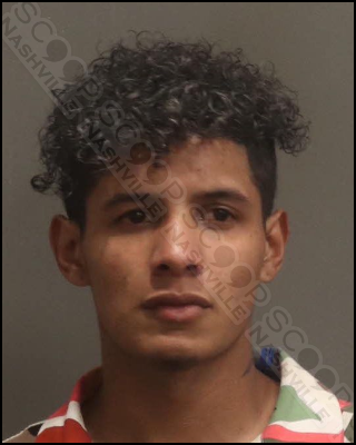 Daniel Centeno-Lagos caught with Meth after leaving “Romantic Notes” on cars at Walmart