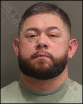 Juan Hinojosa Jr. drags wife by her hair during argument in downtown Nashville