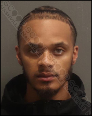 Larron Waller punches girlfriend in face during argument
