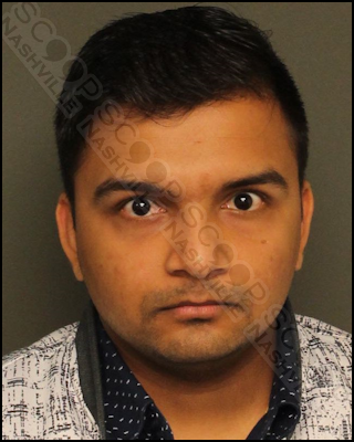 Nirav Patel crashes car after failing to yield, tells police he was “asleep in the rear passenger seat”