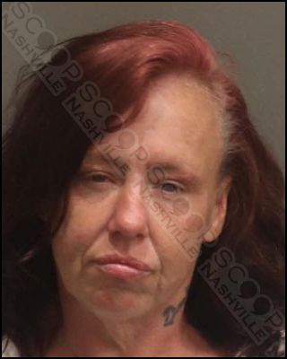 Misty Kragenbrink spits on officers after assaulting man at Nashville Municipal Auditorium