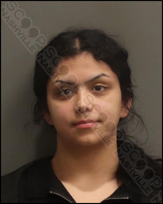 Saory Espinoza caught with 195 grams of marijuana after friend speeds down Donelson Pike